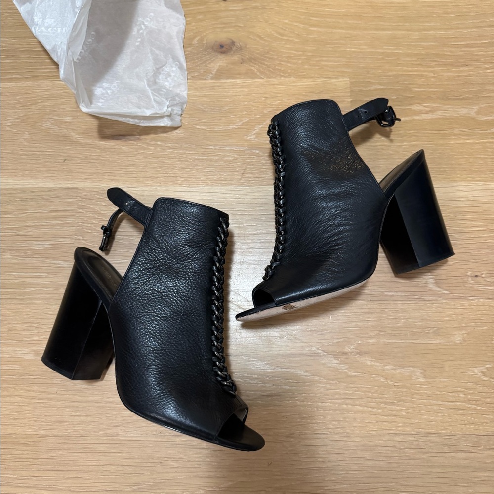 Coach Sanford heeled sandals - Picture 2 of 4
